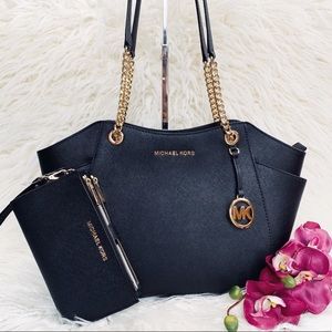 NWT Michael Kors Tote & Wristlet.